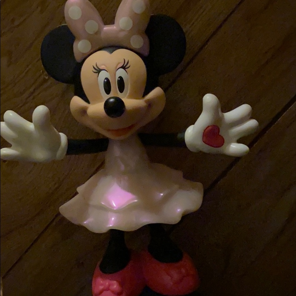 DISNEY Minnie Mouse LightUp Talking Color Changing